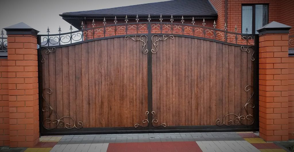 Купить простые ворота для дома: советы по выбору, установке и уходу в Обнинске от 33424 руб | Титанзабор